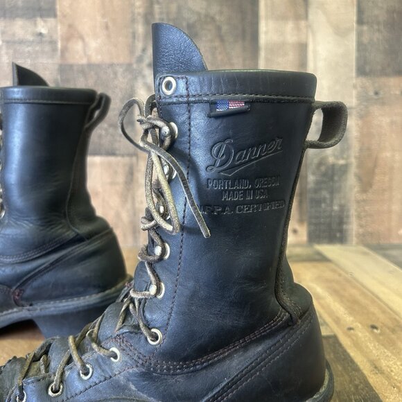 Danner Black Leather Men's Boots - Picture 11 of 12